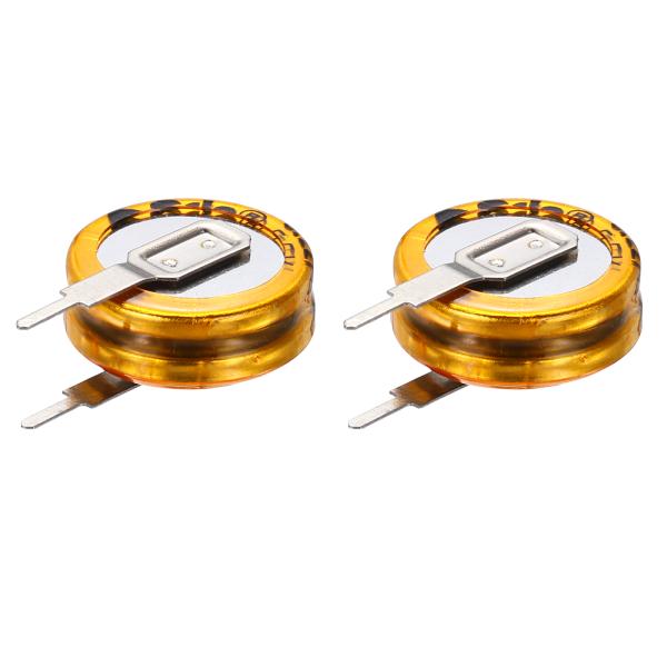 uxcell スーパーキャパシタ5.5V0.22FV型ボタンキャパシタ高電力低抵抗高安定性電子玩具A...