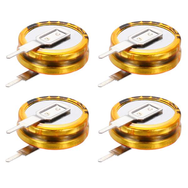 uxcell スーパーキャパシタ5.5V0.1FV型ボタンキャパシタ高電力低抵抗高安定性電子玩具AC...