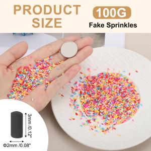 uxcell 偽のスプリンクル 100Gの丸い...の詳細画像2