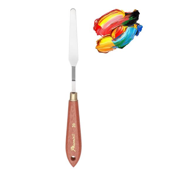 uxcell パレットナイフ No.20 1個入り 8.6インチ長さのステンレス製フ レキシブル・パ...