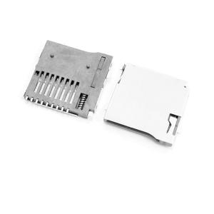 uxcell マイクロSDカードソケット コネクタ 自動 プッシュアウトデザイン TF 5個入り