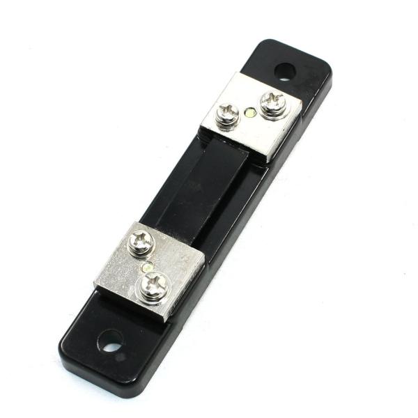 uxcell シャント抵抗 DCシャント アナログ電流計 電流測定 プラスチック 50A 75mV