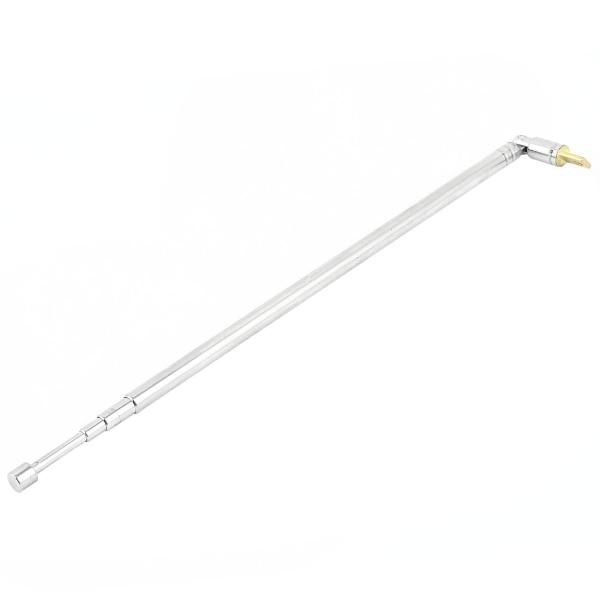 uxcell 伸縮アンテナ　4セクション　FM、AMラジオテレビ　21.5-62.5cm