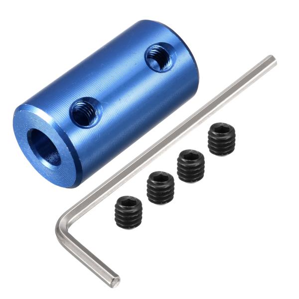uxcell 5mm to 6mm アルミ合金 DIYモーターシャフト カップリング接続コネクタ