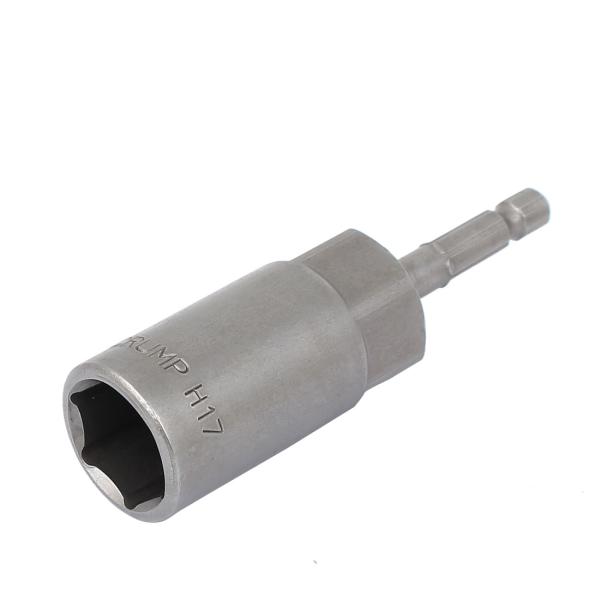 uxcell ソケットアダプタ 六角ソケットナット 六角シャンク 80L X H17 チューブ形 シ...