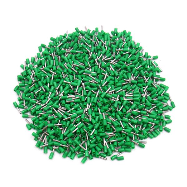 uxcell 絶縁ワイヤフェルール AWG18 1mm2 オールモチーフ絶縁コードエンドターミナルワ...