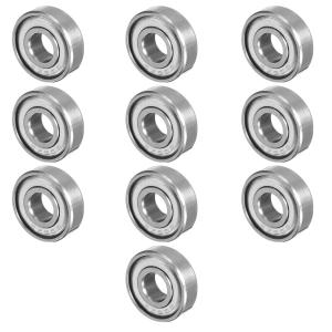 uxcell 深溝玉軸受 ダブルシールド 単列 クロム鋼 5mmx13mmx4mm