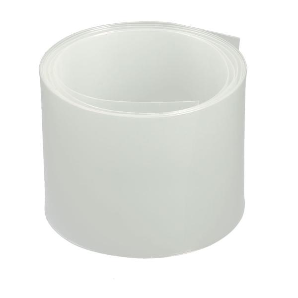 uxcell 熱収縮チューブ クリア フラット幅40mm 長さ1M PVC 2xAA 9V電池対応