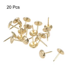 uxcell 画鋲釘 室内装飾ネイルタック ヘ...の詳細画像2