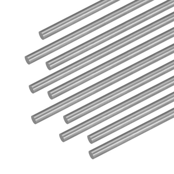 uxcell カーボンファイバー製バー ロッド RC飛行機ポール対応 直径5mm 長さ2mm 1本入