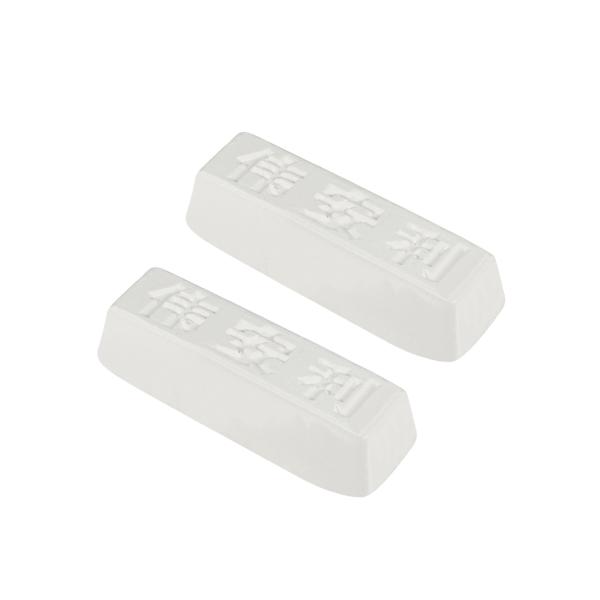 uxcell 研磨コンパウンドキット バフシャープ メタル 110x35x28 mm ホワイト 2個...