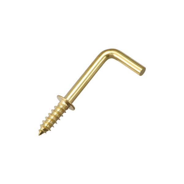 uxcell 29 mmスクリューアイフック セルフタッピングねじスクリューインハンガー 炭素鋼 プ...