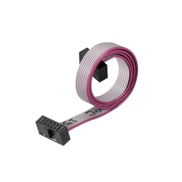 uxcell フラットリボンケーブル FC/FCコネクター 8ピン 1.27mmピッチ20cm 長さ