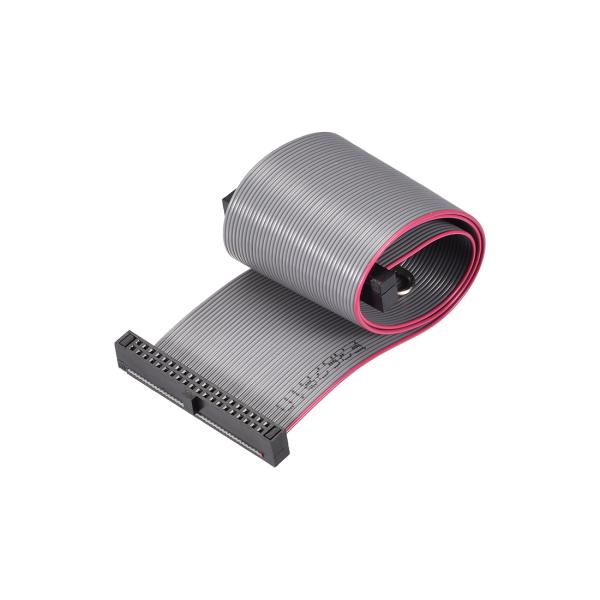 uxcell フラットリボンケーブル FC/FCコネクター 40ピン 1.27mmピッチ 20cm長...