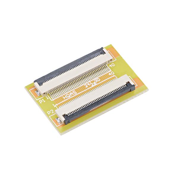 uxcell 0.5mmピッチ拡張コネクター  FFC FPCケーブルZIP延長用拡張アダプター 4...