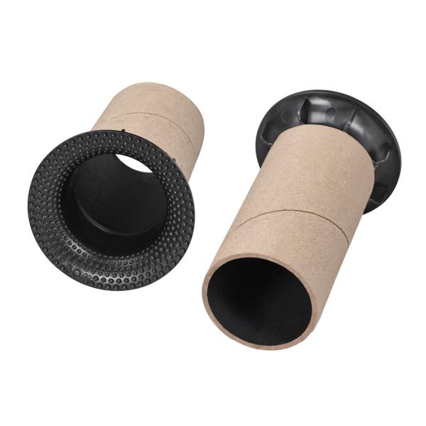 uxcell スピーカーポートチューブ 72mmx127mm サブウーファーバスレフチューブ ベース...