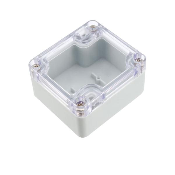 uxcell IP65ジャンクションボックス ABS防水 エレクトリカルプロジェクト グレー PCク...