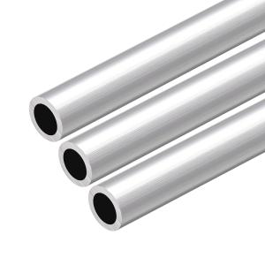 uxcell 6063アルミニウム丸管 300mm 20mm外径 10-18mm内径 シームレスアルミニウムストレート 14mm IDx20mm 3個
