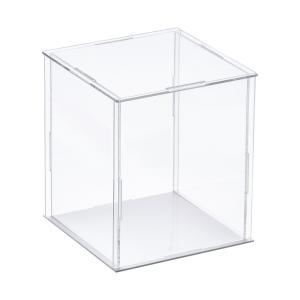 友屋 アクリル4面ボックス 透明 300角 靴 シューズ 陳列 アクリル