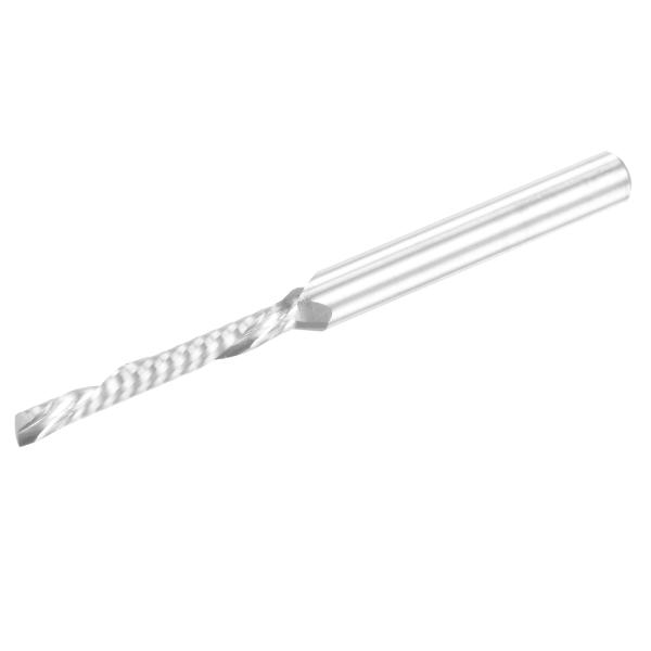 uxcell エンドミルCNCルータービット 左手 カーバイド 螺旋 PVC MDF 堅材彫刻用 シ...