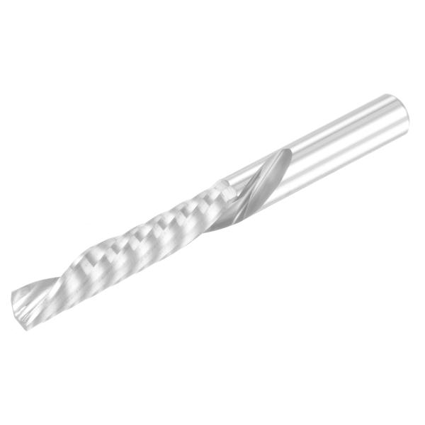 uxcell エンドミルCNCルータービット 左手 カーバイド シングルフルート螺旋 MDF 堅材彫...