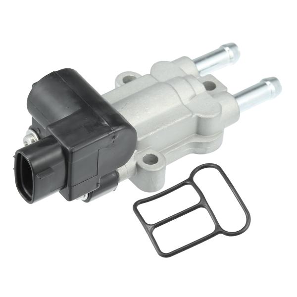 uxcell 車のアイドルエアコントロールバルブ 22270-21011 交換用 ガスケット付き T...