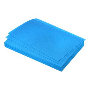 PATIKIL 柔らかいフェルトシート ファブリッククラフトシート DIY趣味の装飾用 スカイブルー 30cmx20cm 24個