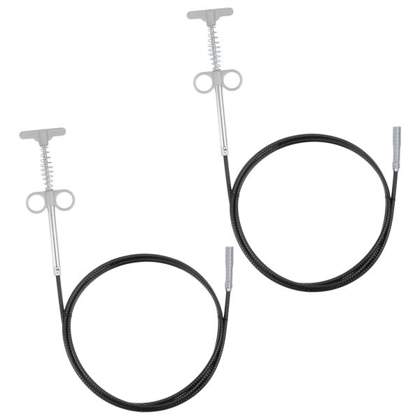 uxcell グラバークローピックアップツール 柔軟 2 M 4爪 ステンレス鋼 下水道掃除フック ...