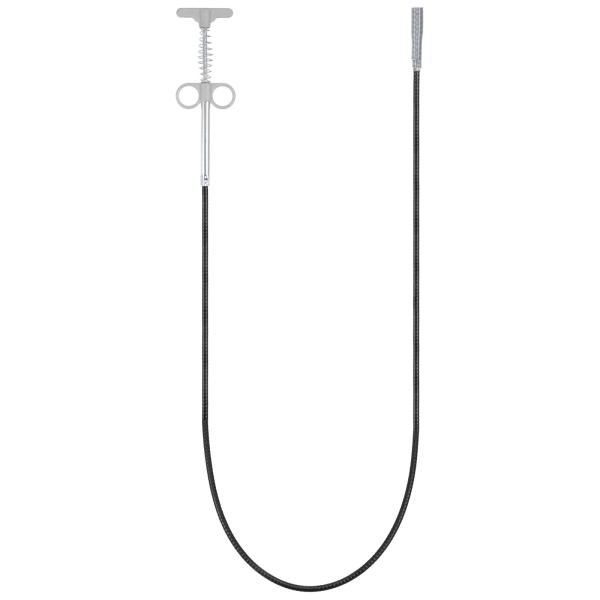 uxcell グラバークローピックアップツール 柔軟 0.9 M 4爪 ステンレス鋼 下水道掃除フッ...