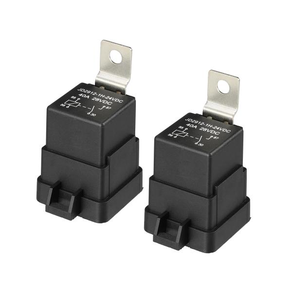 A ABSOPRO 防水リレー DC 12V 4ピン 中継車充電ケース ユニバーサル 車用 耐久性 ...