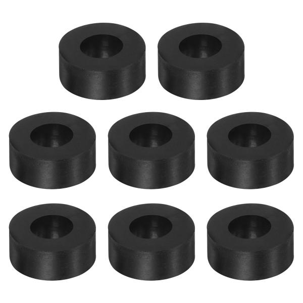 uxcell ネオプレンラウンド防振絶縁パッド アイソレーターゴムワッシャーブッシング 8個入り 2...