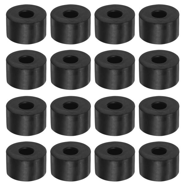 uxcell ネオプレンラウンド防振絶縁パッド アイソレーターゴムワッシャーブッシング 16個入り ...