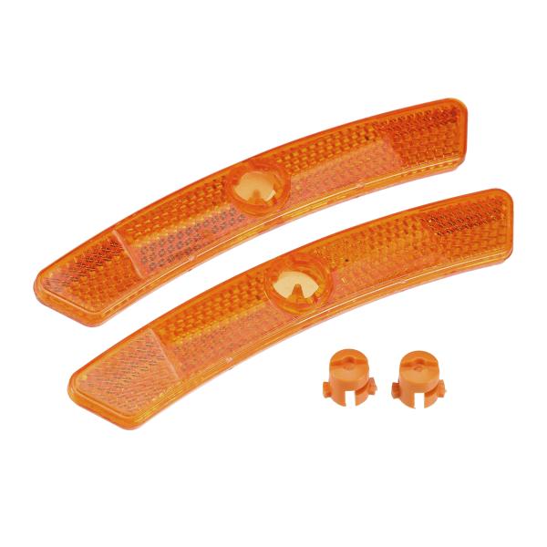 xAUTOHAUx自転車リフレクター 12.7x2x1.2cm 自転車警告リフレクター 自転車アクセ...