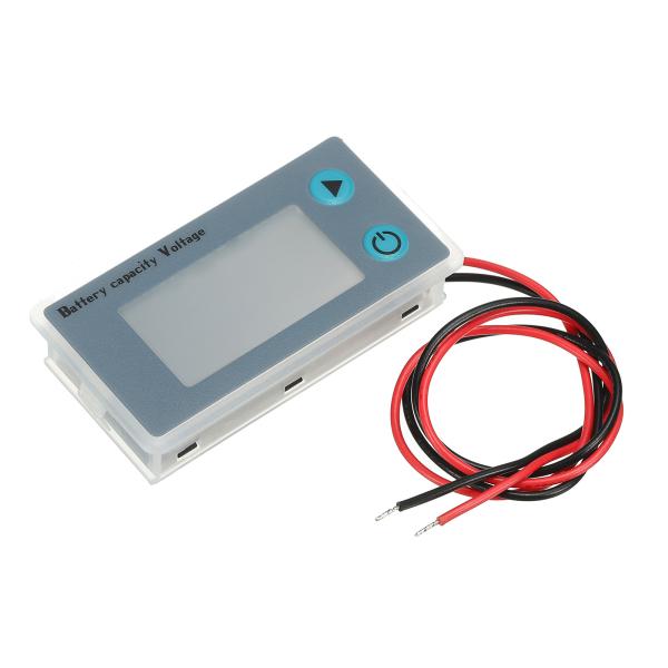 uxcell バッテリーメーター 29.4V マリン RV バッテリー容量電圧モニター リチウムバッ...