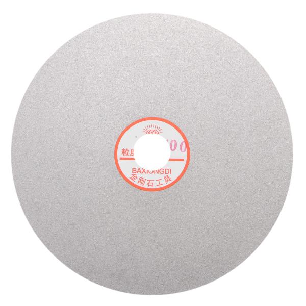 uxcell ダイヤモンド研磨研削ディスク 8"（200mm） グリット400 1"アーバーホール ...