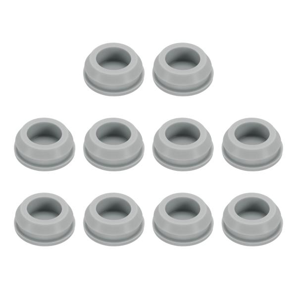 uxcell 10個穴プラグ9/16" ボタンプラグは14-15mmの穴に適しており スナップインロ...