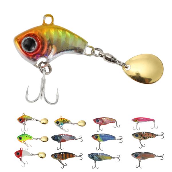 CAPASTEC メタルバイブ バイブレーション ルアー 鉄板バイブ 釣り ルアー 淡水と海水用 1...