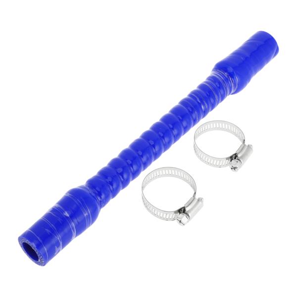 X AUTOHAUX シリコンホース クーラントホース フレキシブルブルー 長さ300mm 内径18...