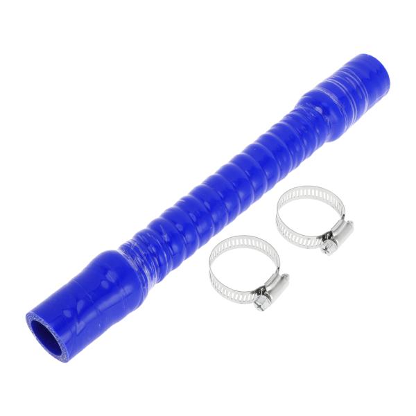 X AUTOHAUX シリコンホース クーラントホース フレキシブルブルー 長さ300mm 内径25...