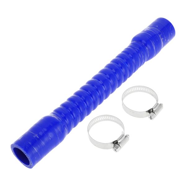 X AUTOHAUX シリコンホース クーラントホース フレキシブルブルー 長さ300mm 内径28...
