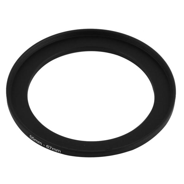 uxcell アルミカメラレンズアダプター 55mm オス 67mm メス ステップアップフィルター...