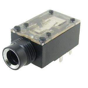 uxcell PCBマウントオーディオ ジャック 4個入り 3.5mm メス 5ピン
