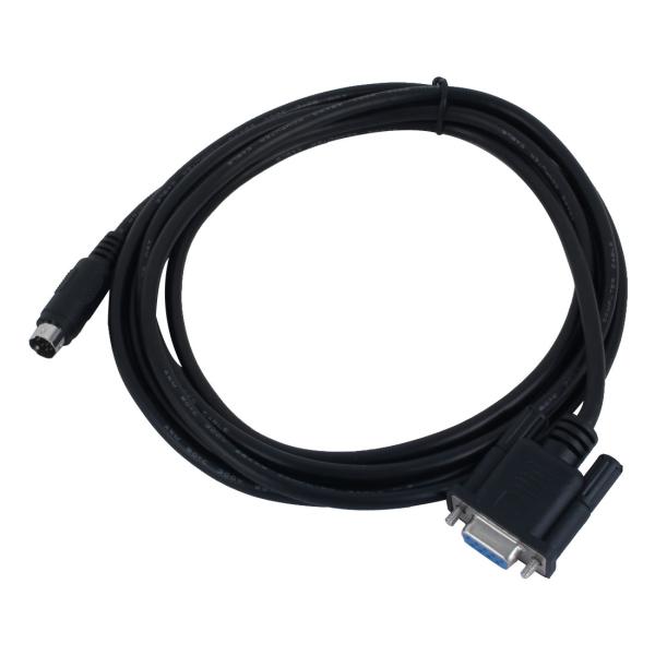 uxcell 2.5m シリアル RS232 DB9 メス - オス 8 ピン ミニ Din PLC...