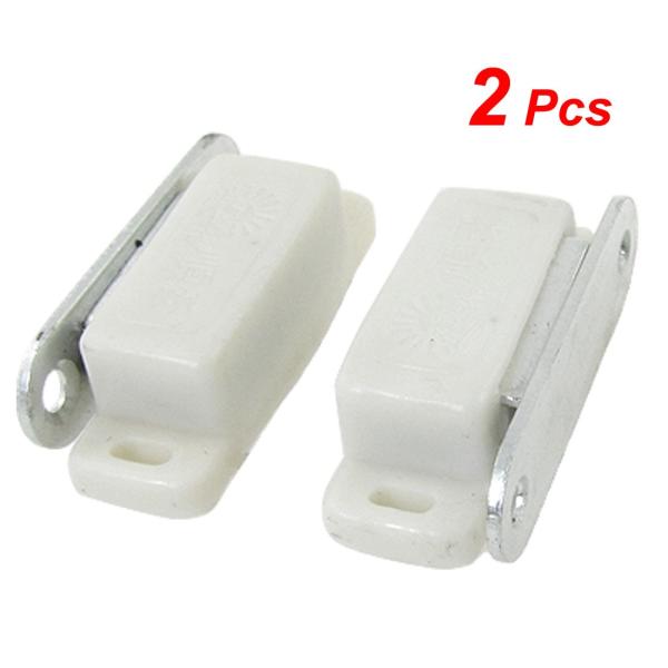 uxcell マグネットキャッチ キャビネット ドアキャッチ プラスチック製 2個入り