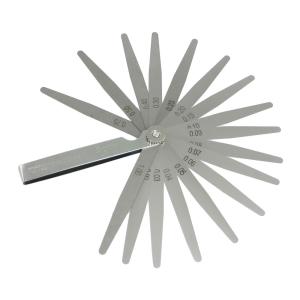 シックネスゲージ 32枚 ステンレス 0.04mm - 0.88mm 隙間測定
