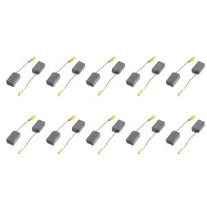 uxcell 13 x 7 x 6mm モーター カーボンブラシ 10 Pcs アングルグラインダー用