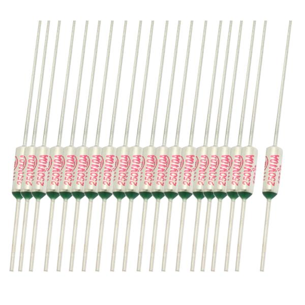 uxcell 　温度ヒューズ　RYシリーズ　TF　121摂氏度　250V 10A　20個入り