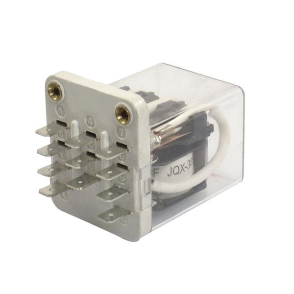 uxcell 電磁リレー エレクトロマグネチックリレー コイル電圧AC 220V JQX-38F 負...