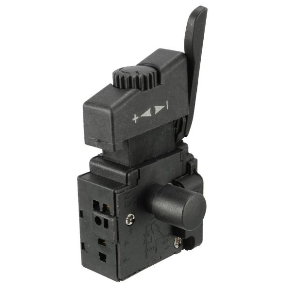 uxcell トリガスイッチ FA2-4/1BEK ロックオン 7.5×1.7×4cm メタル