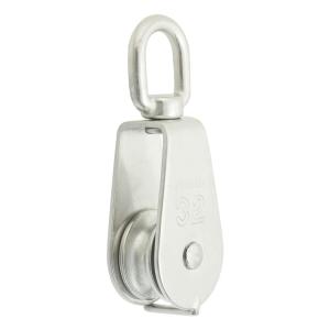 Uxcell ローププーリー アルミニウム合金 シングルシーブ